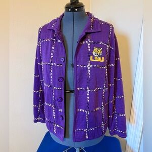 Belle Pointe LSU Women's Cardigan